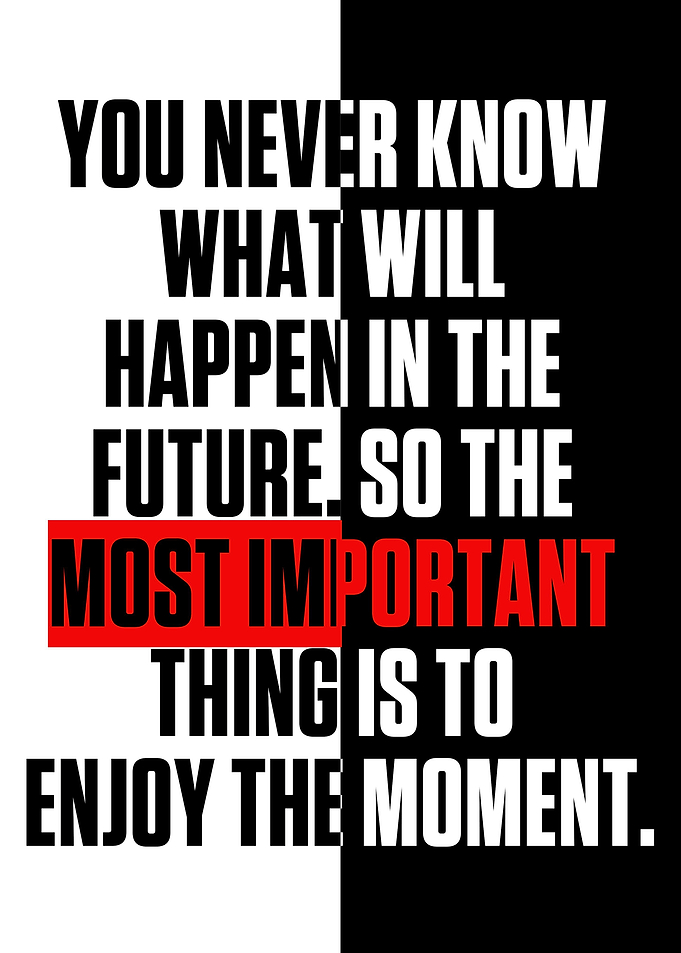 You never know what will