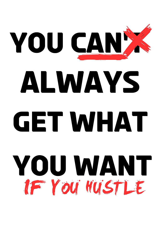 You can