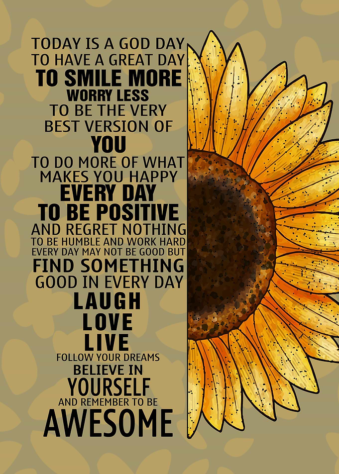 Sunflower Motivation