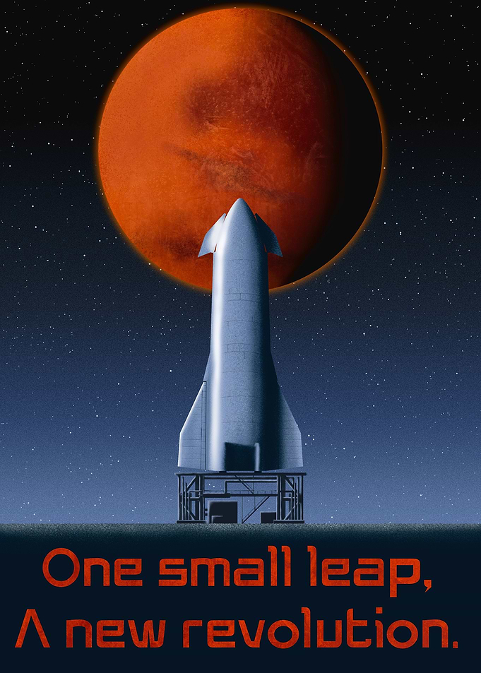 Spacex Rocket To Mars