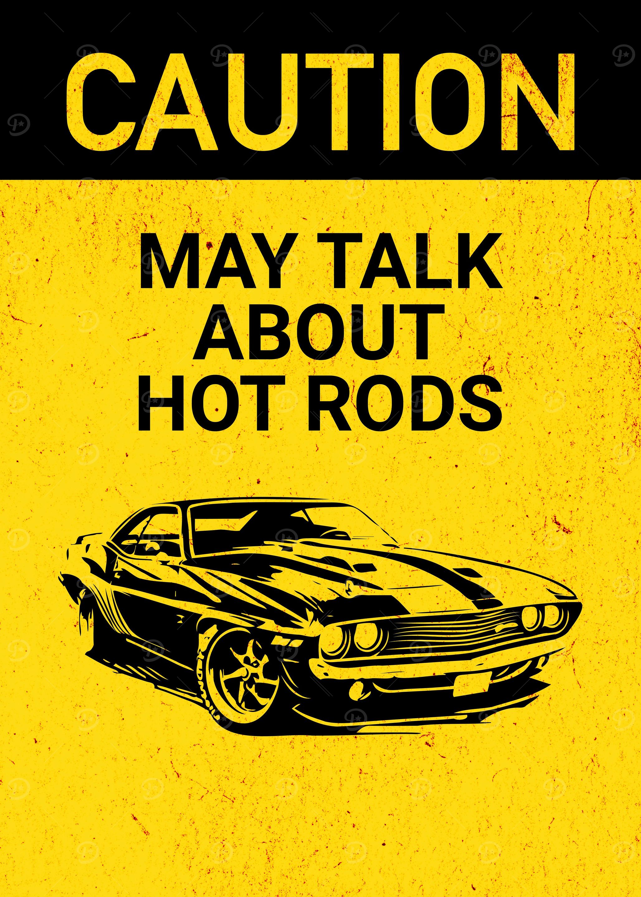 CAUTION HOT RODS