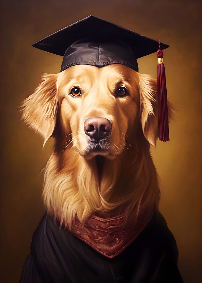 Student Golden Retriever
