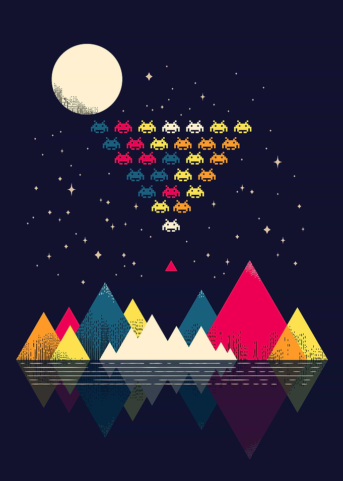 Classic Space Invaders
