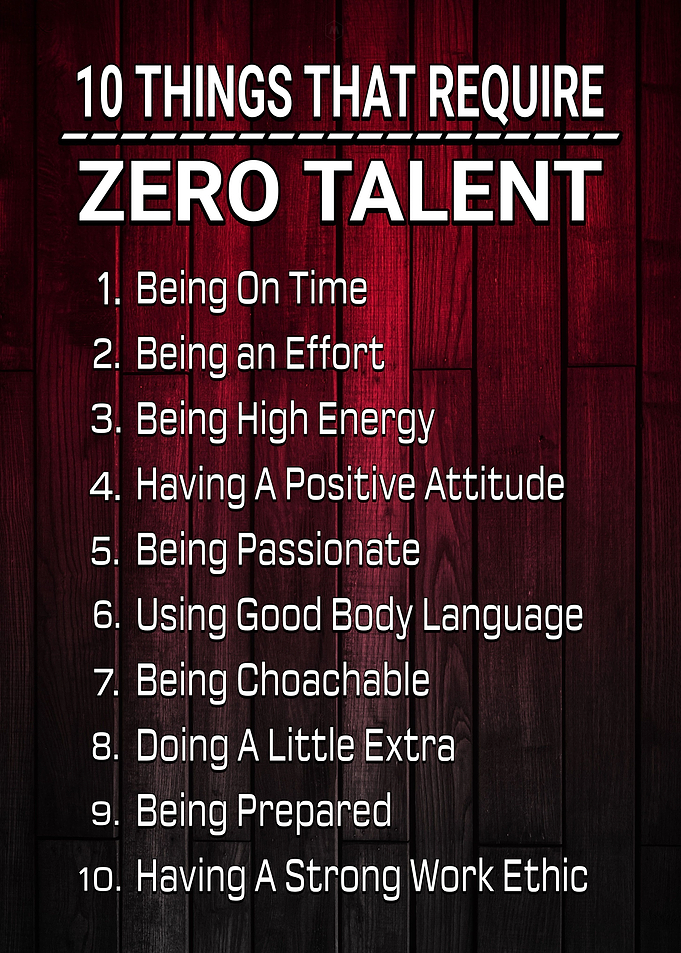 Require Zero Talent