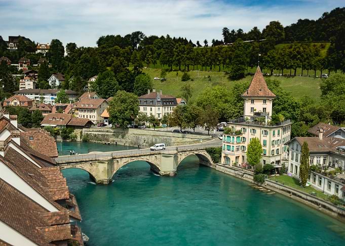 Bern City in Switzerland