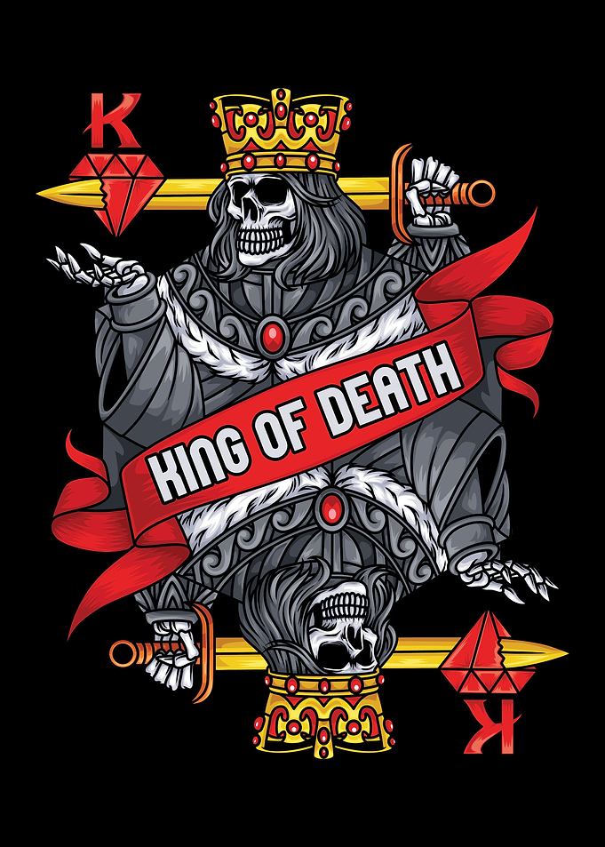 King Card With Text