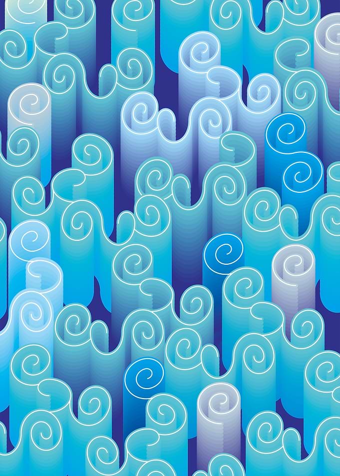 OCEAN CURLY WAVE
