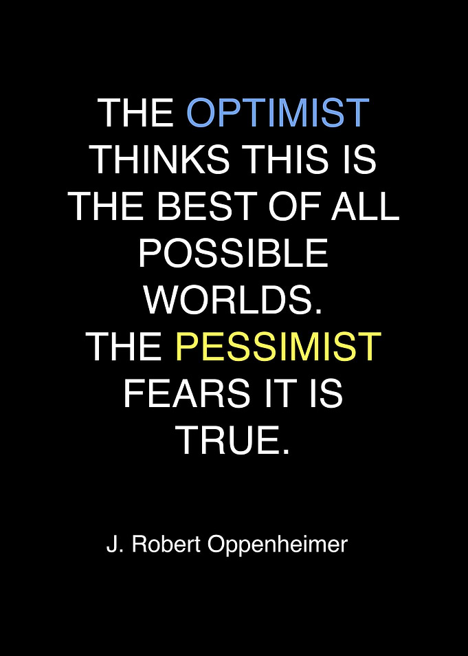 JR OPPENHEINMER QUOTE