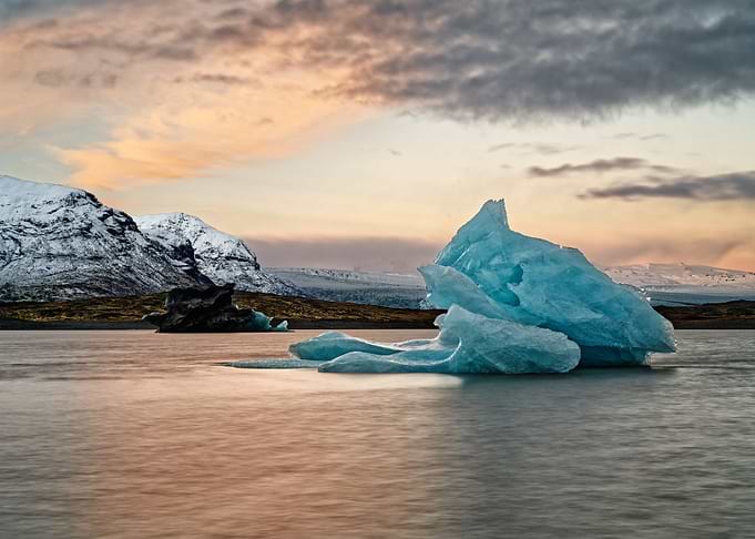 Blue iceberg