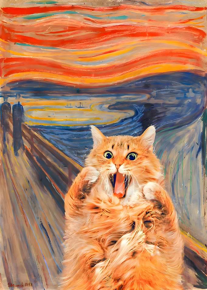The Scream Cat