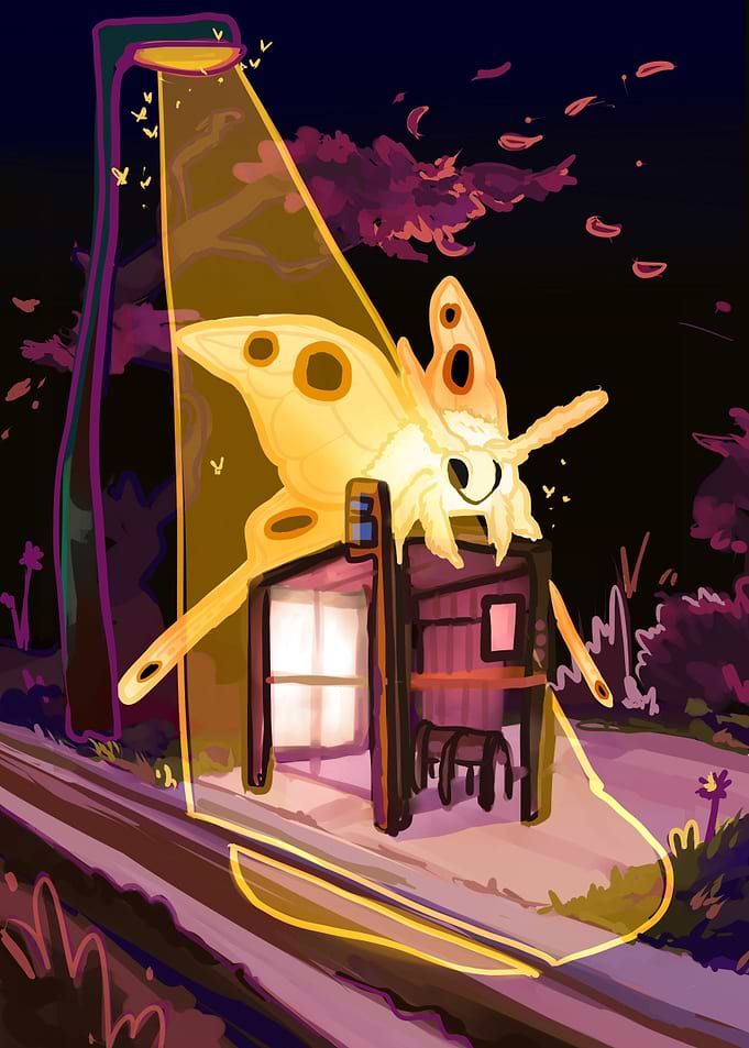 Bus Stop Moth