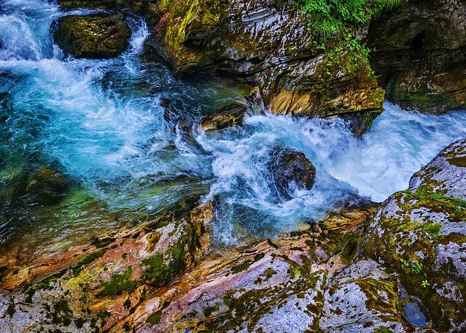 Scenic Mountain River