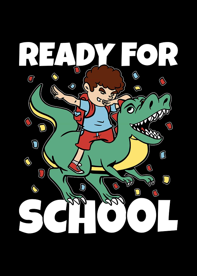 Ready For School TRex