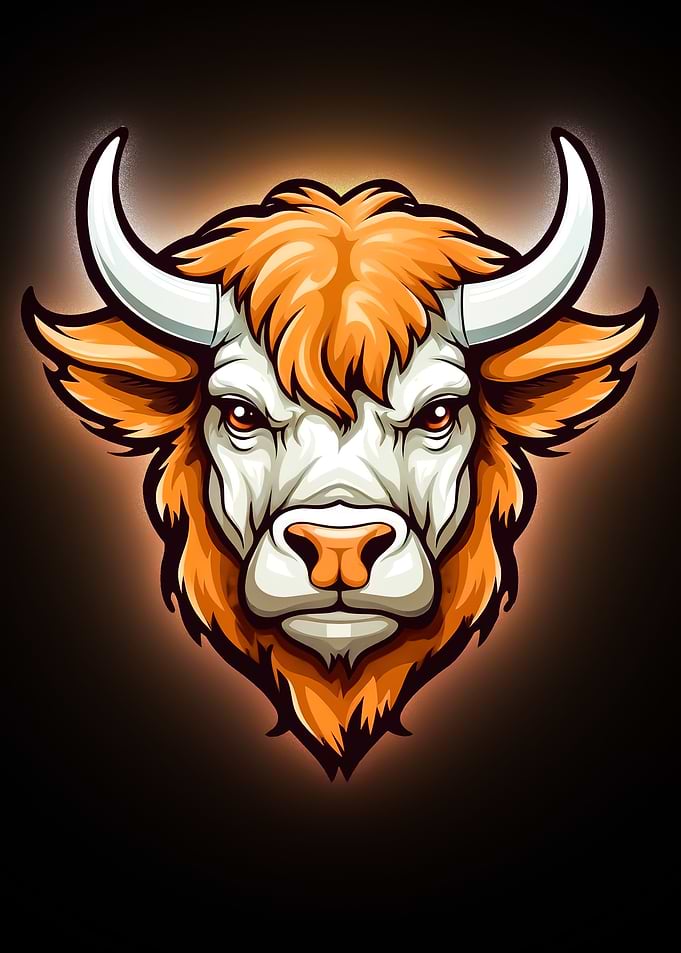 animal bull mascot