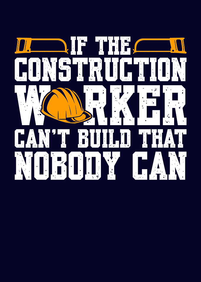 Funny Construction Worker