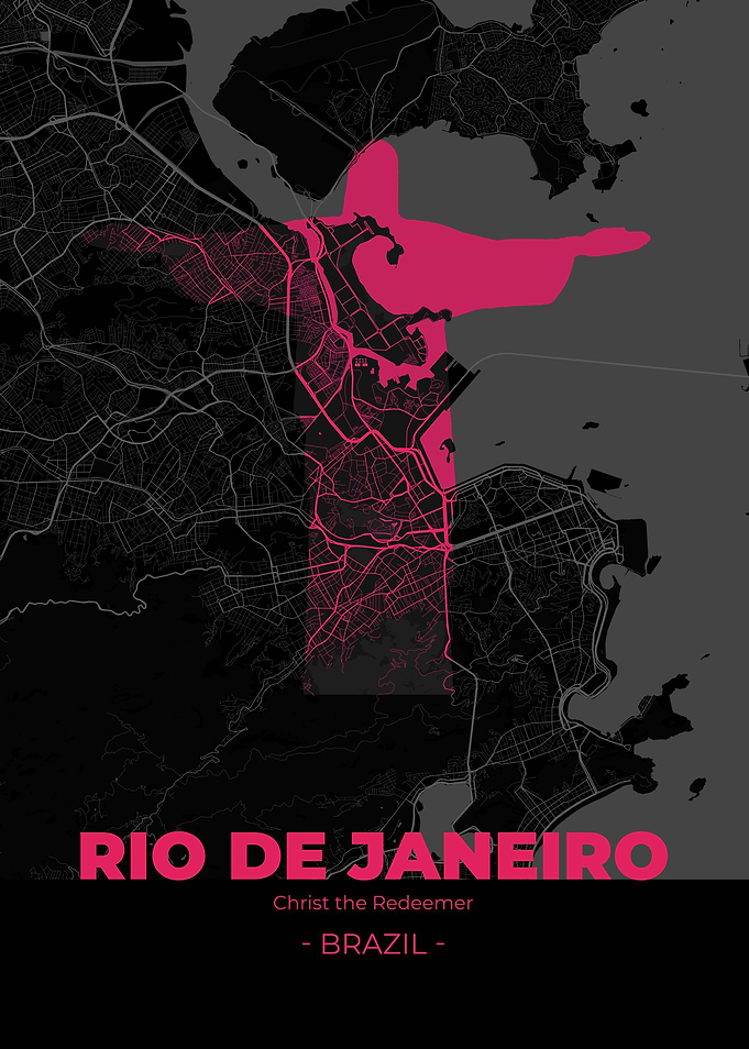 Rio De Janeiro City Map
