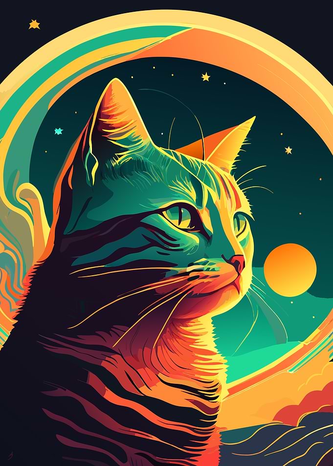 Dreamy Cat