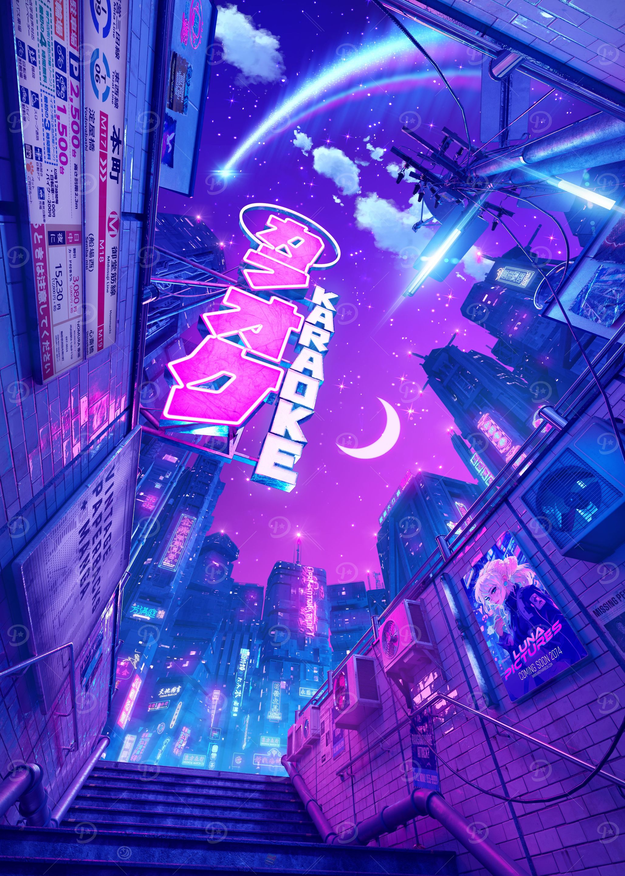 Karaoke Sythnwave Anime