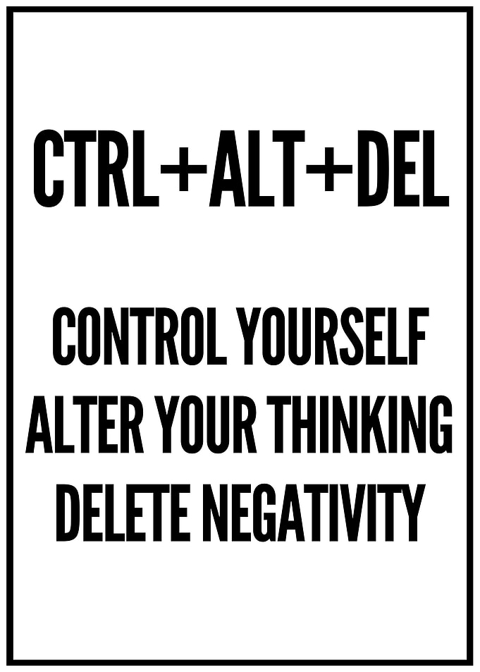 Control yourself
