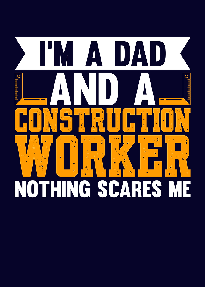 Funny Construction Worker