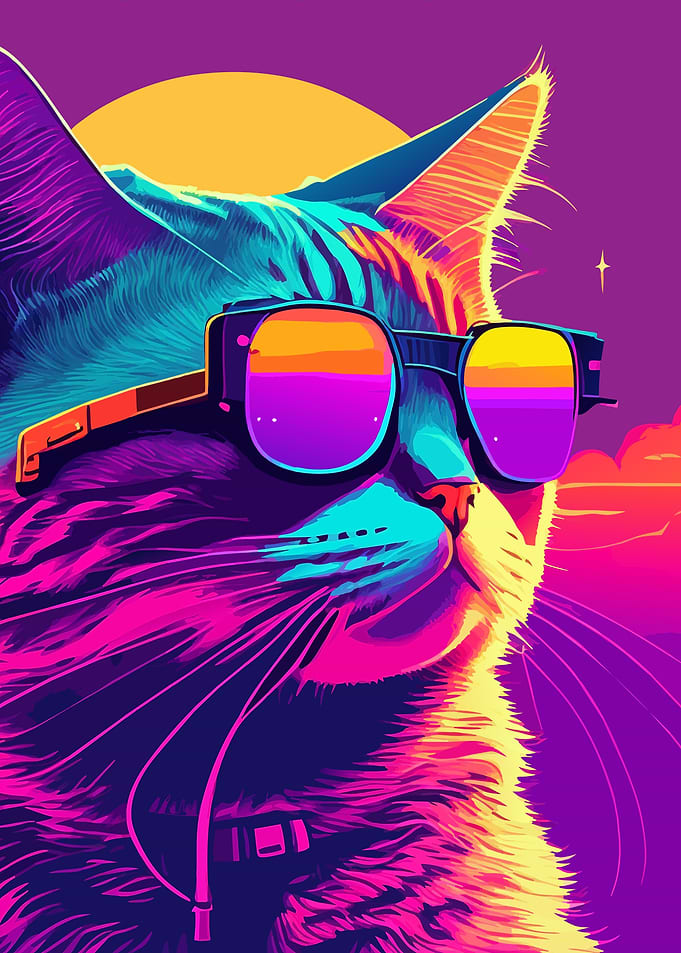 Retro Cat