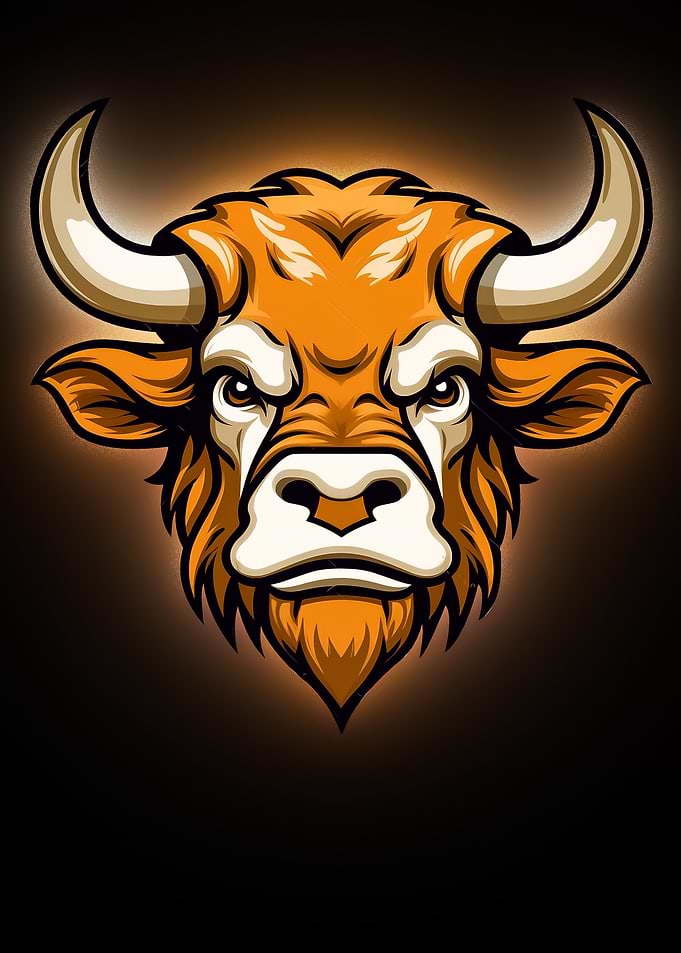 animal bull mascot
