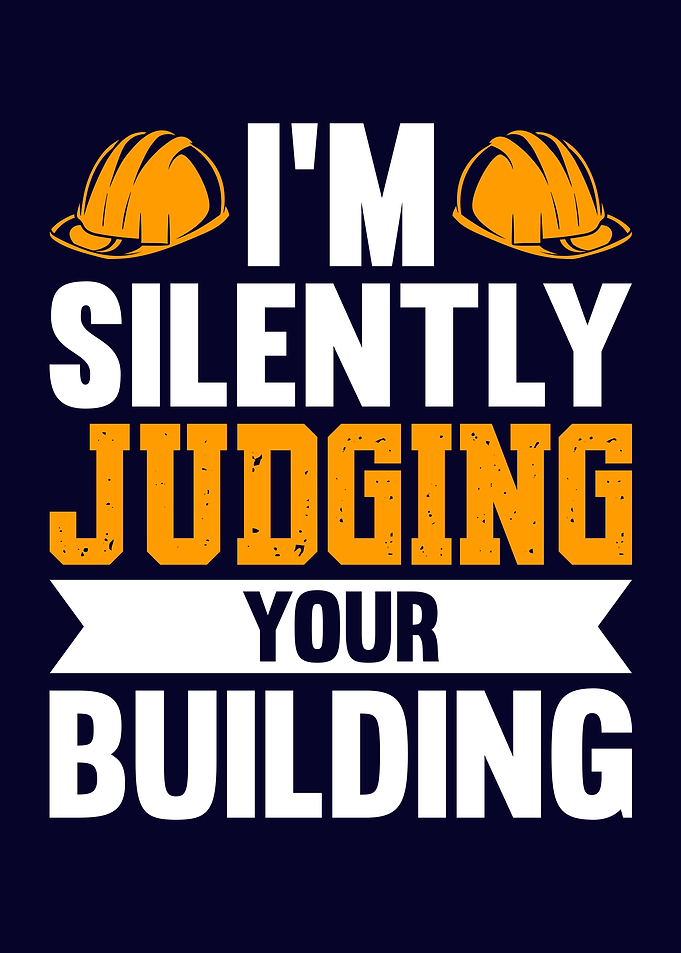 Funny Construction Worker