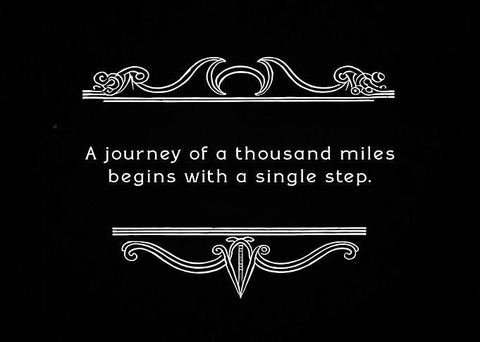 SIlent film txt journey th