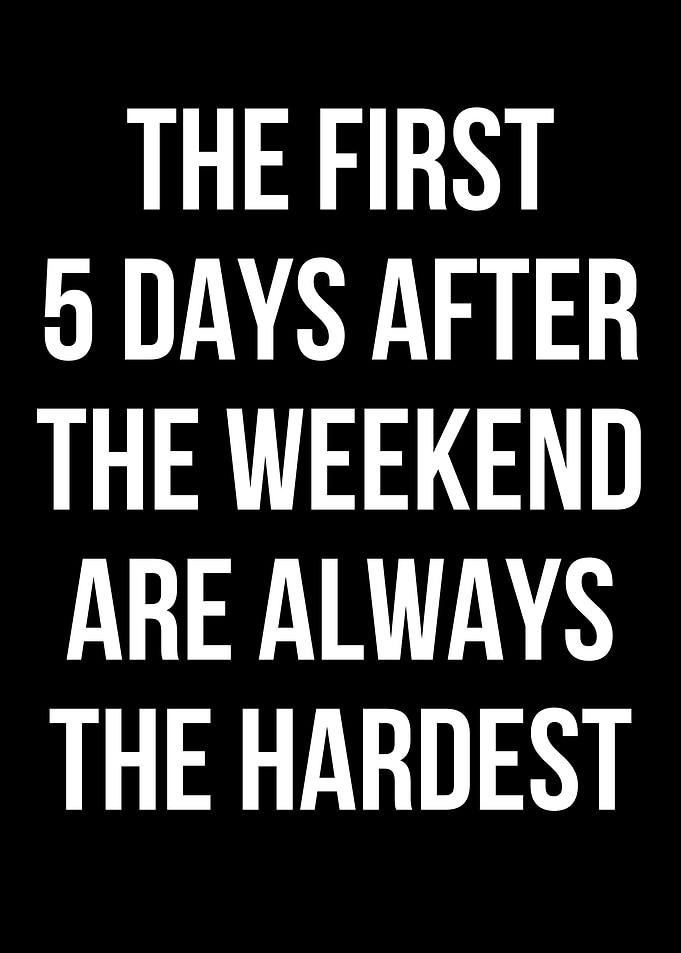 The first 5 days