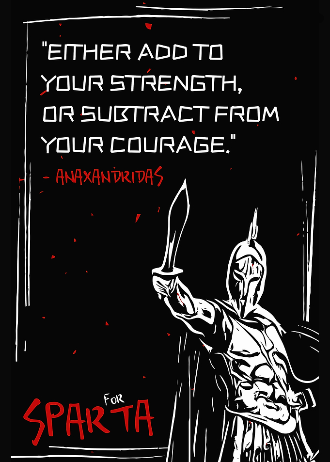 Spartan Motivation Quote