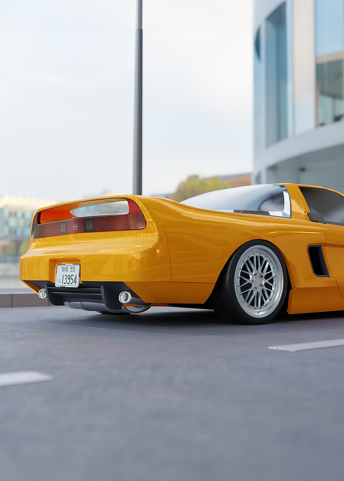 Orange NSX