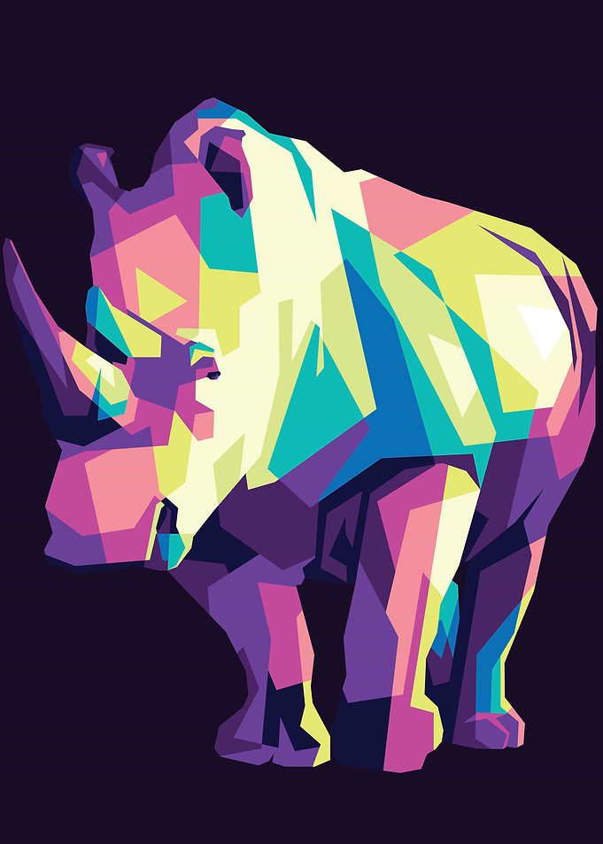 animals rhinoceros