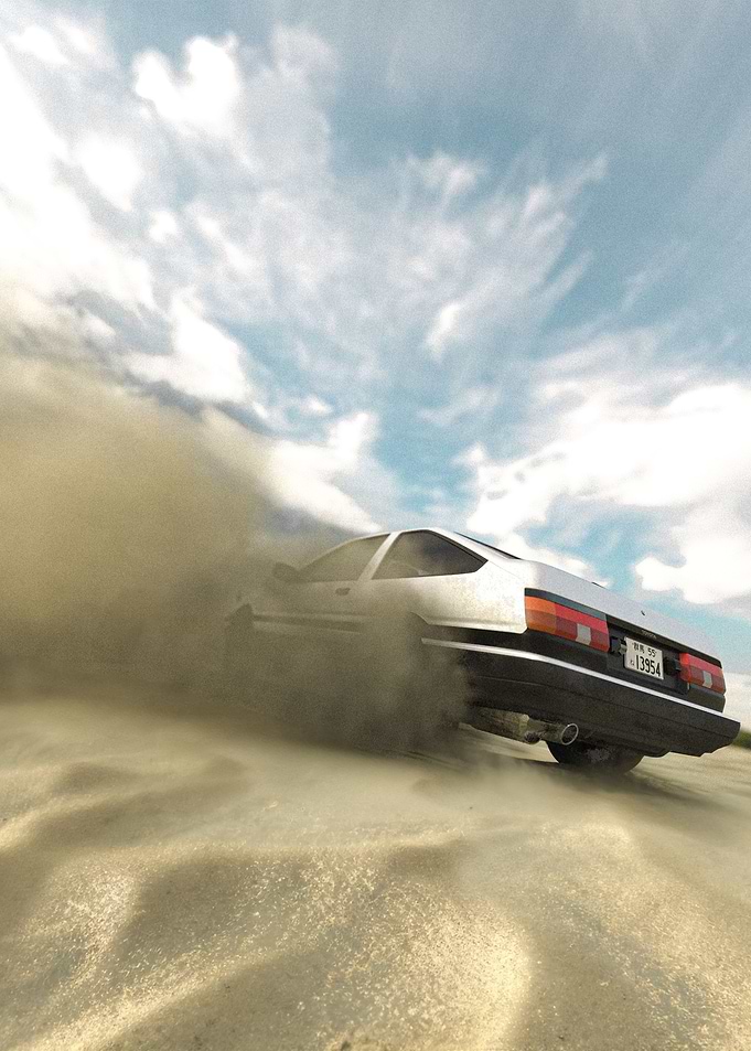 Desert AE86 Trueno