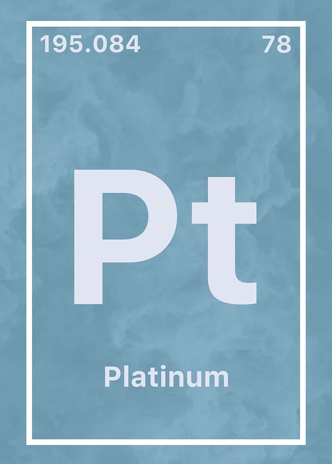 Platinum Periodic Element