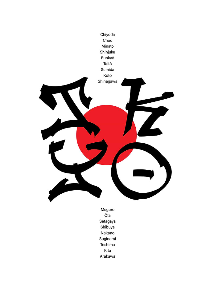 Tokyo Typography Poster