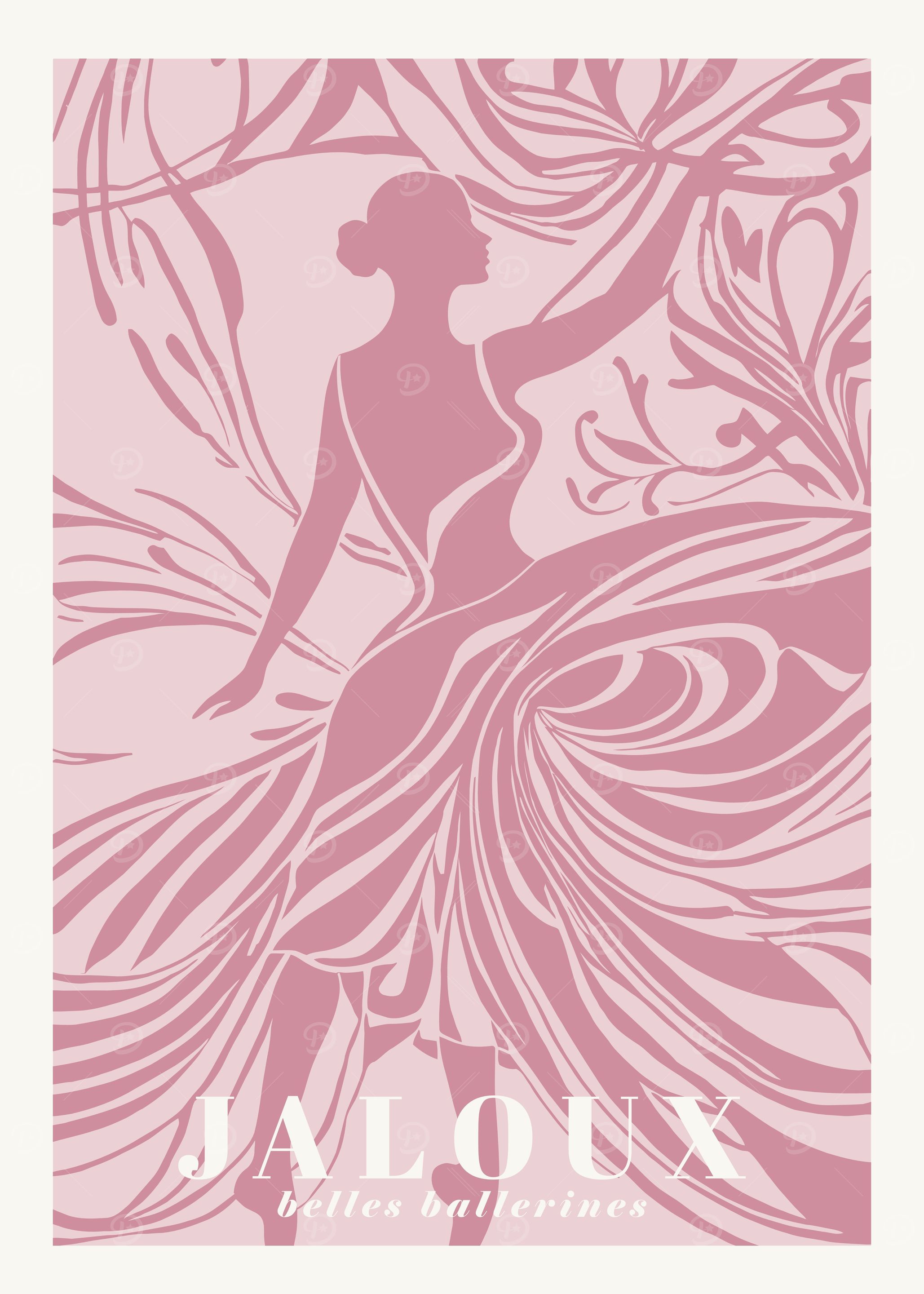 Pink Ballet Poster