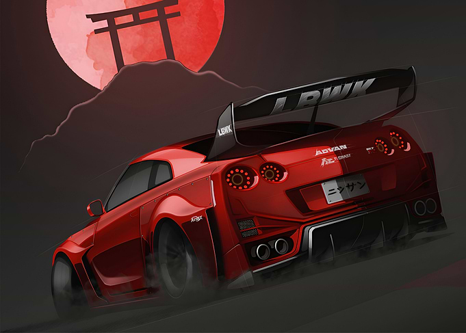 NISSAN GTR R35