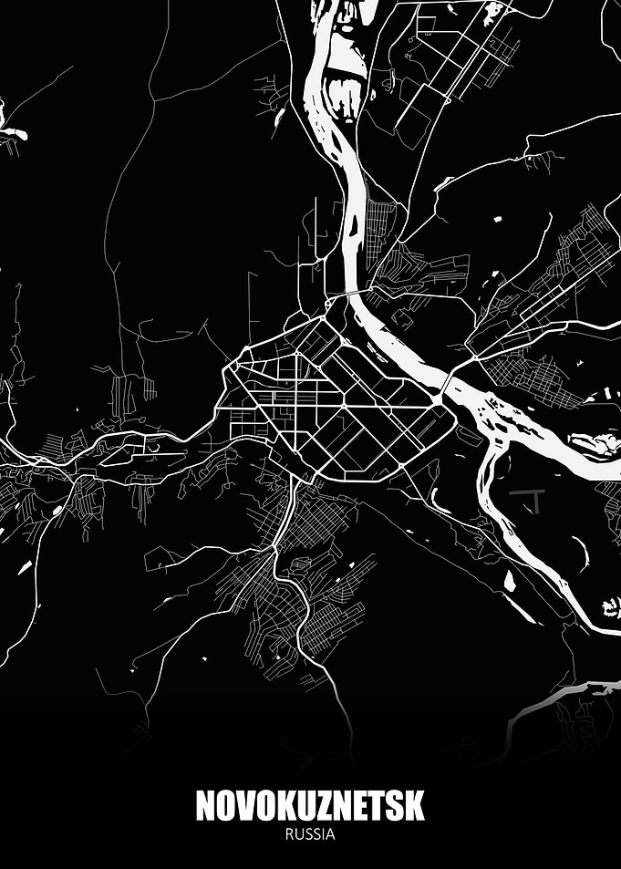 Novokuznetsk Russia Map