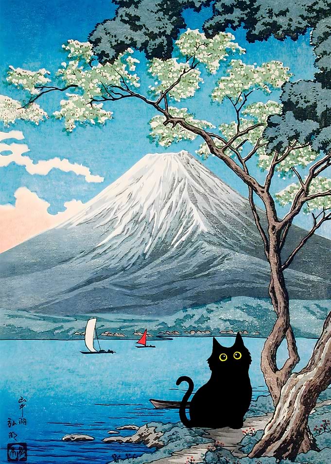 Mount Fuji from Lake