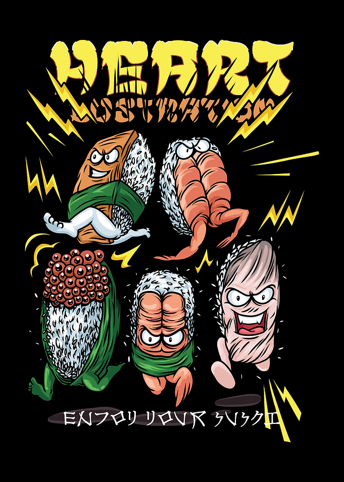 Sushi Attack Text