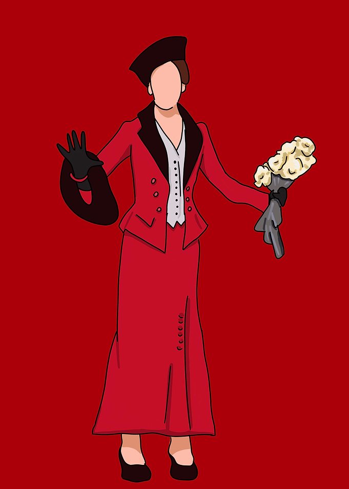 Funny Girl Red Suit