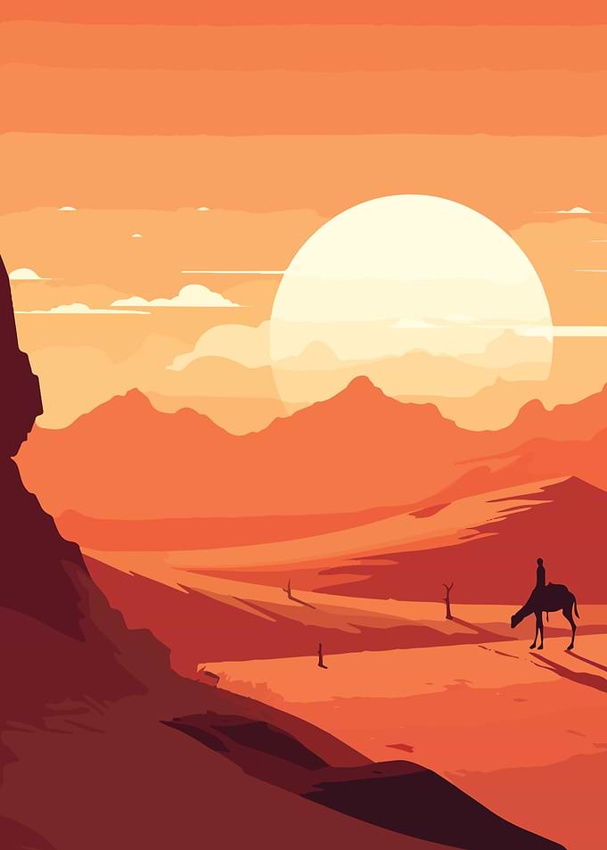 Desert Illustration