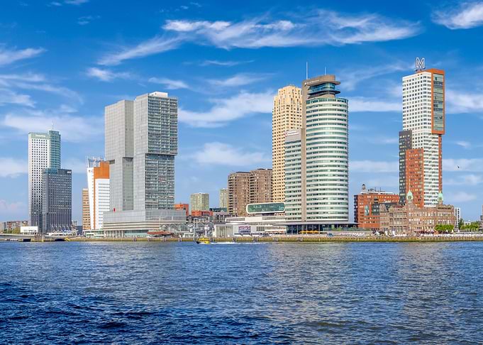 Kop van Zuid in Rotterdam