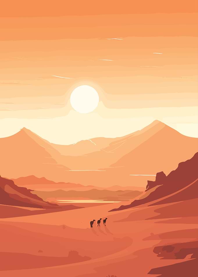 Desert Illustration