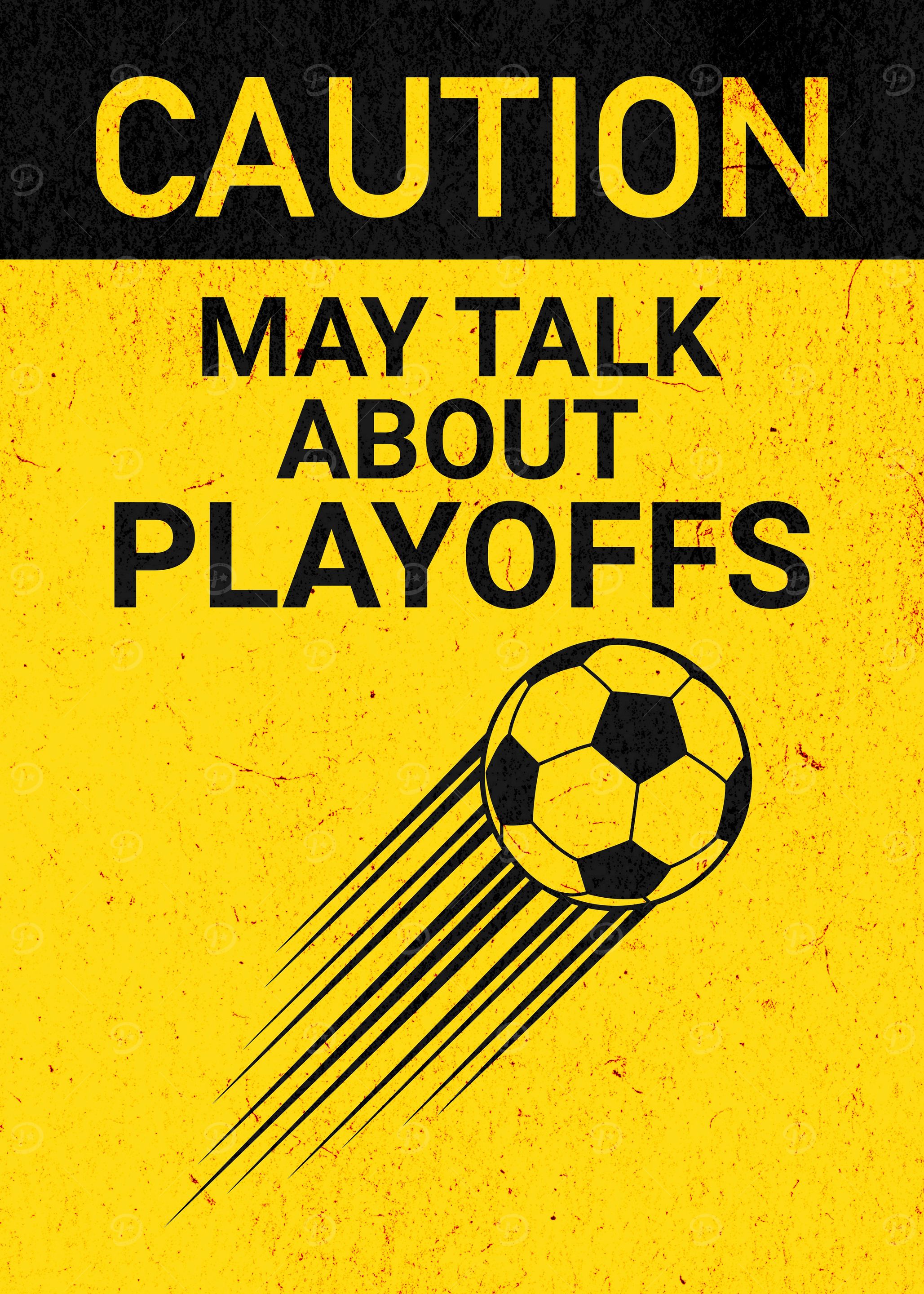 CAUTION SOCCER PLAYOFFS