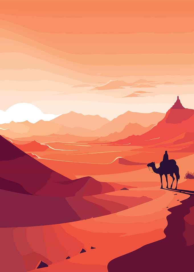 Desert Illustration