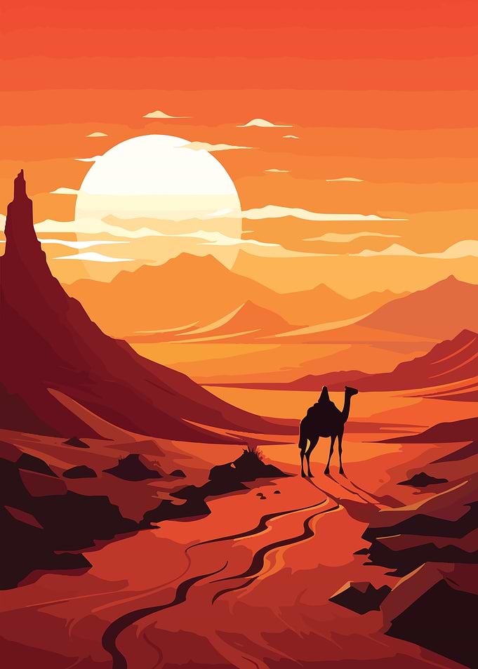 Desert Illustration