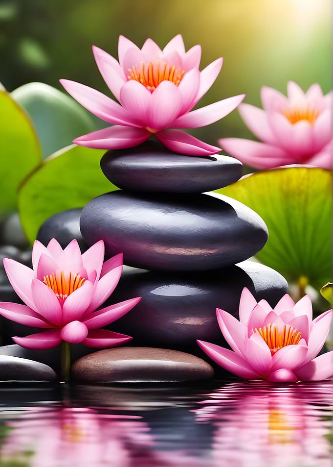 Pink Lily Tranquility