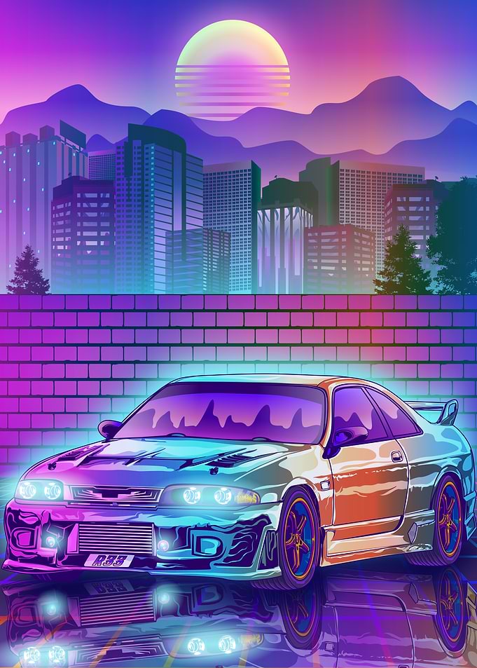 Skyline Gtr R33 cyber 911