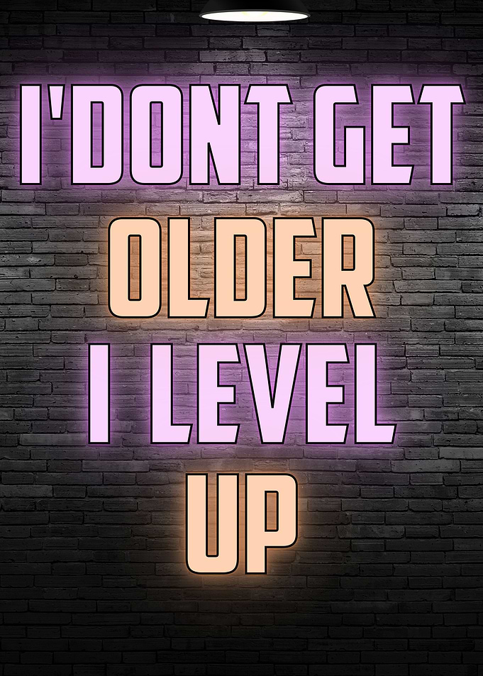 idont get older level up